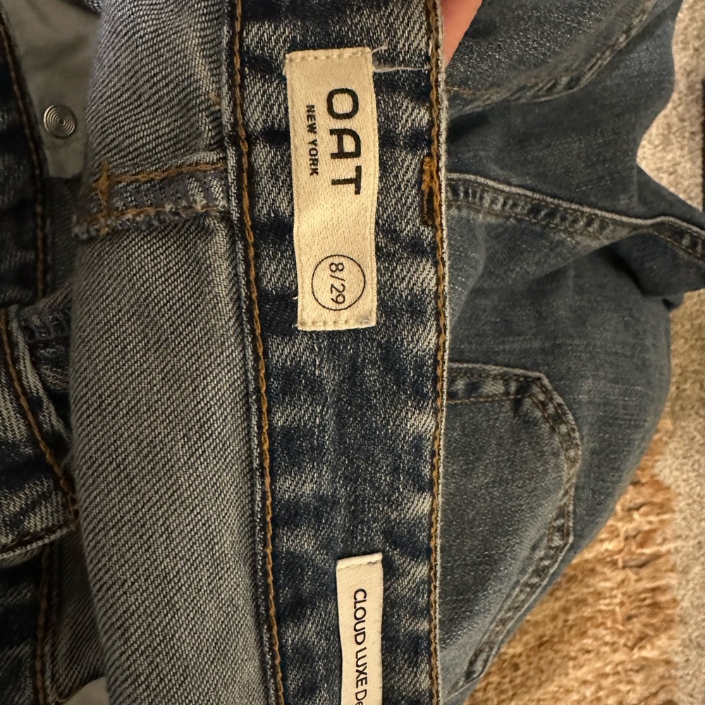 OAT New York Blue Denim Jeans - Picture 3 of 3